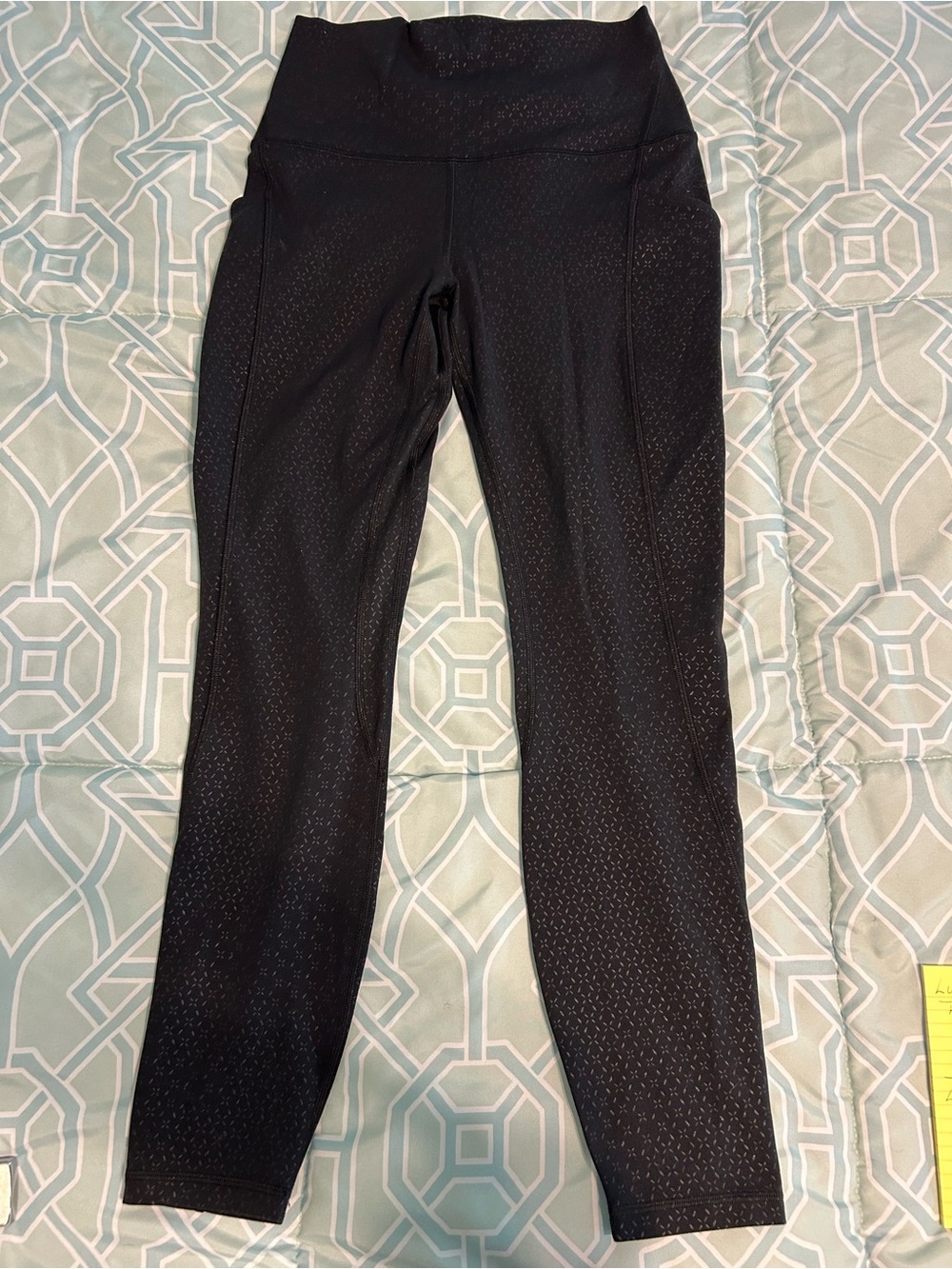 lululemon Gradiate Geo Emboss Black Align Leggings (NWOT)
